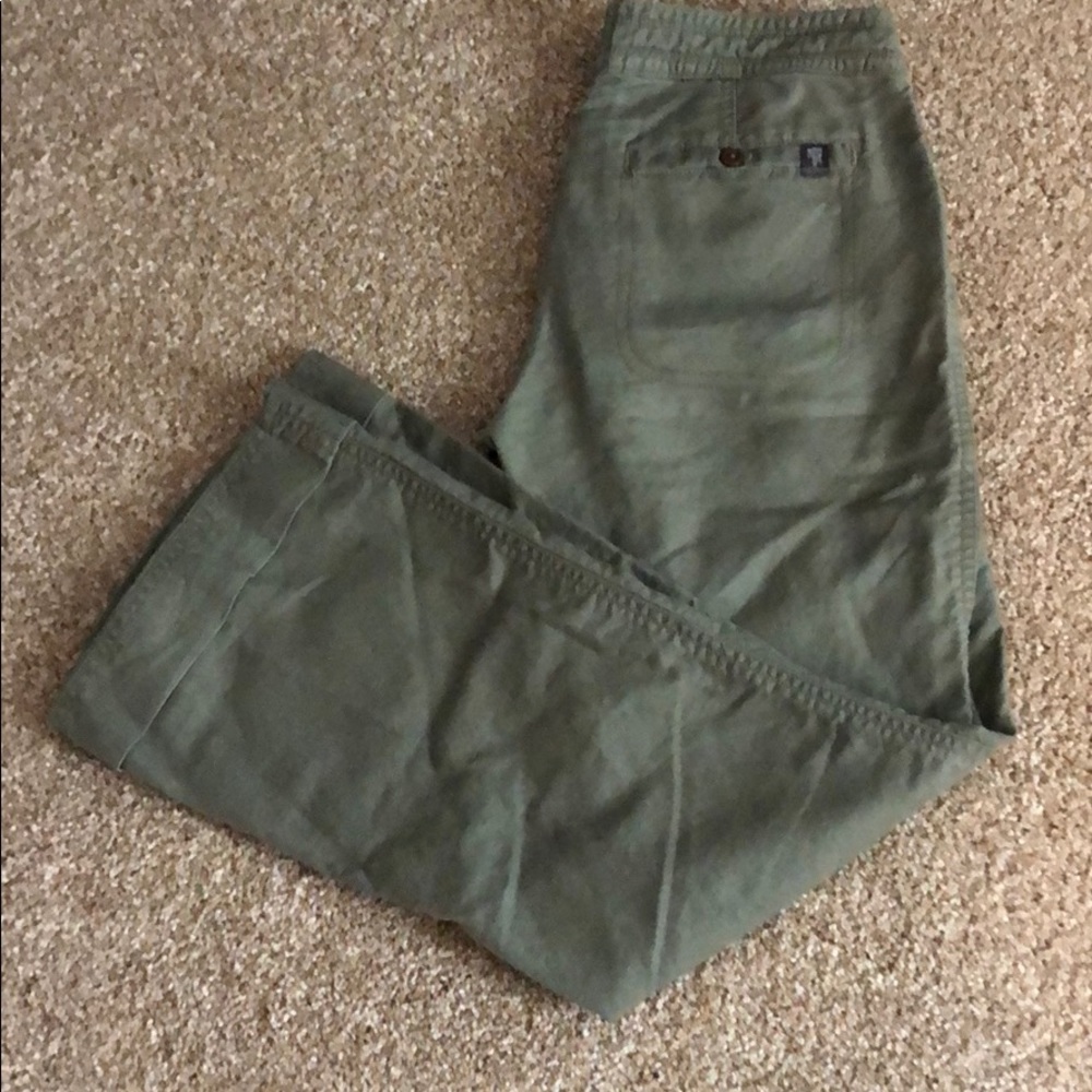 The North Face linen pants